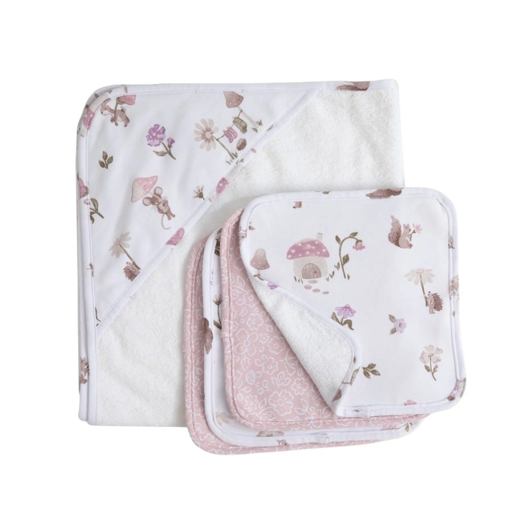 Set De Regalo De Baño De 5 piezas Casa de Champiñones