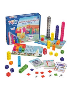 Conjunto de actividades Numberblocks MathLink Cubes 1-10