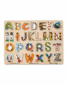 Rompecabezas De Arte Del Alfabeto Melissa & Doug