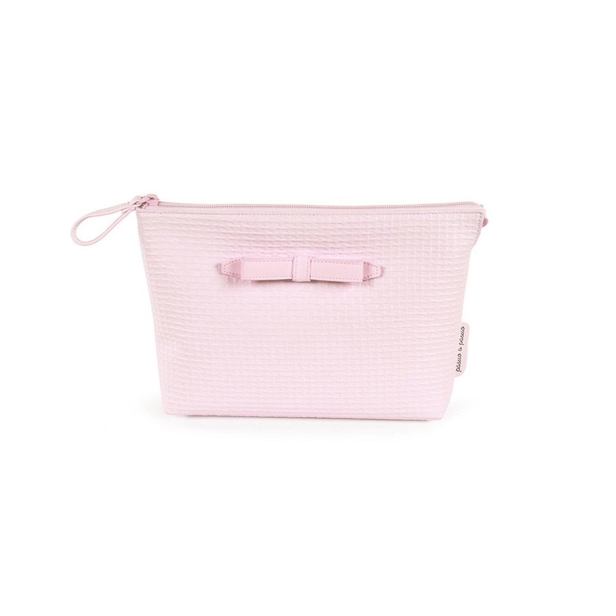 Neceser Nido Pink Faux Leather Toiletry Bag Pasito A Pasito