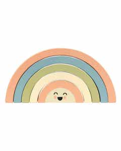 Juguete Apilable Rainbow Stacking Toy Pearhead