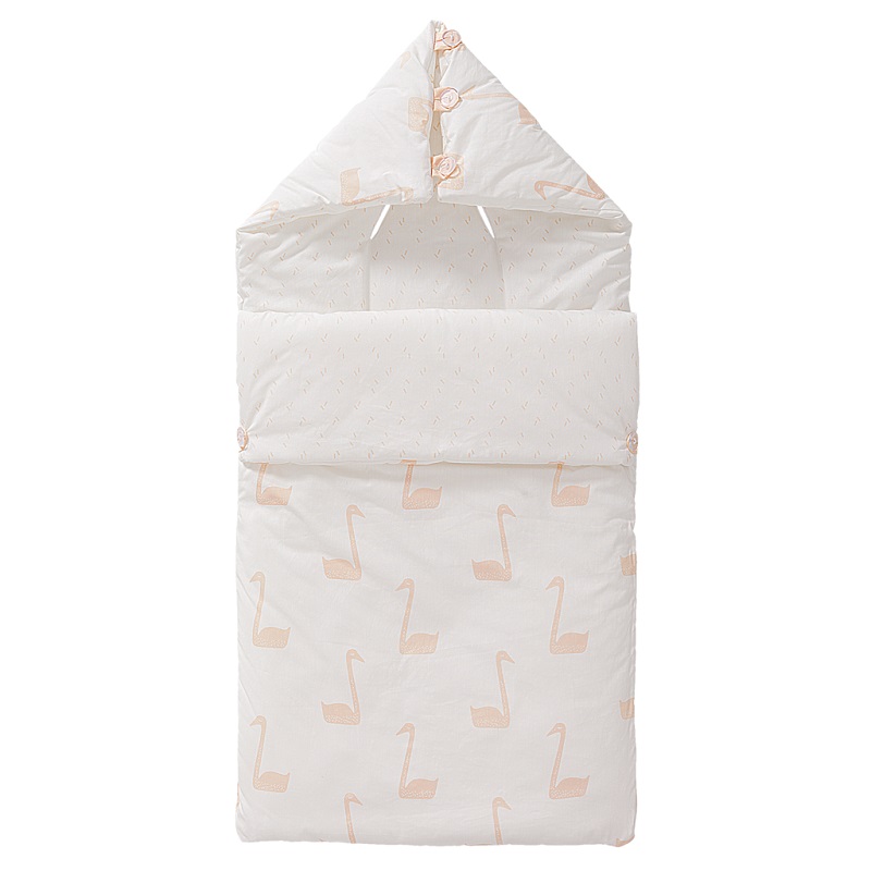 Fresk Bundle bag Swan pale peach 0-6m