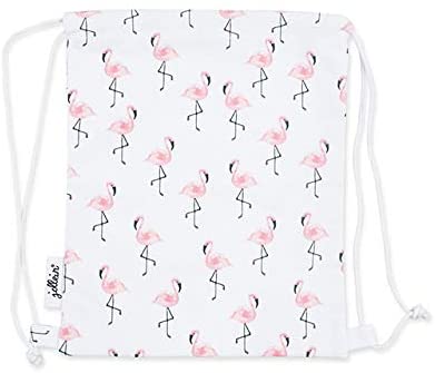 Mochila 30X35Cm Canvas Flamingo Jollein