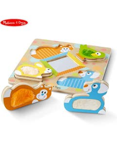 Melissa & Doug Touch & Feel Puzzle Pets