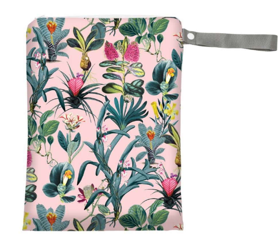 Bolsa Impermeable Medio Tropical Floral Itzy Ritzy