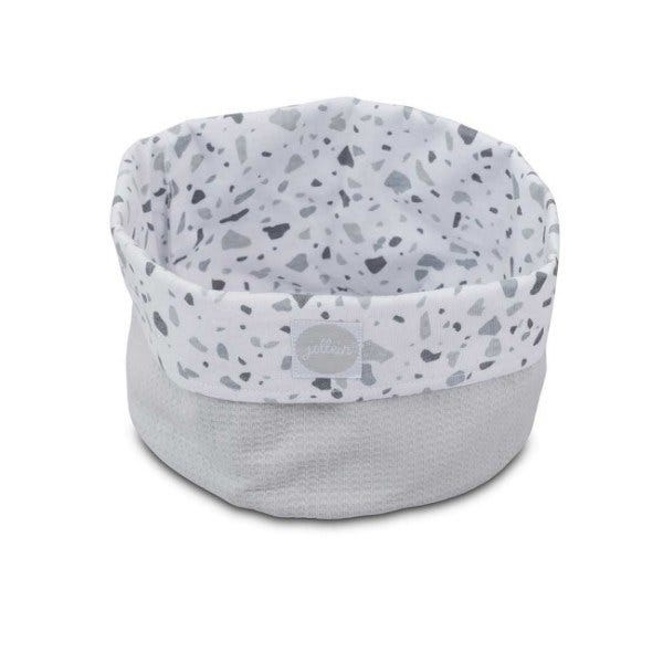 Cesta Gris Tiny Waffle Soft Grey Jollein