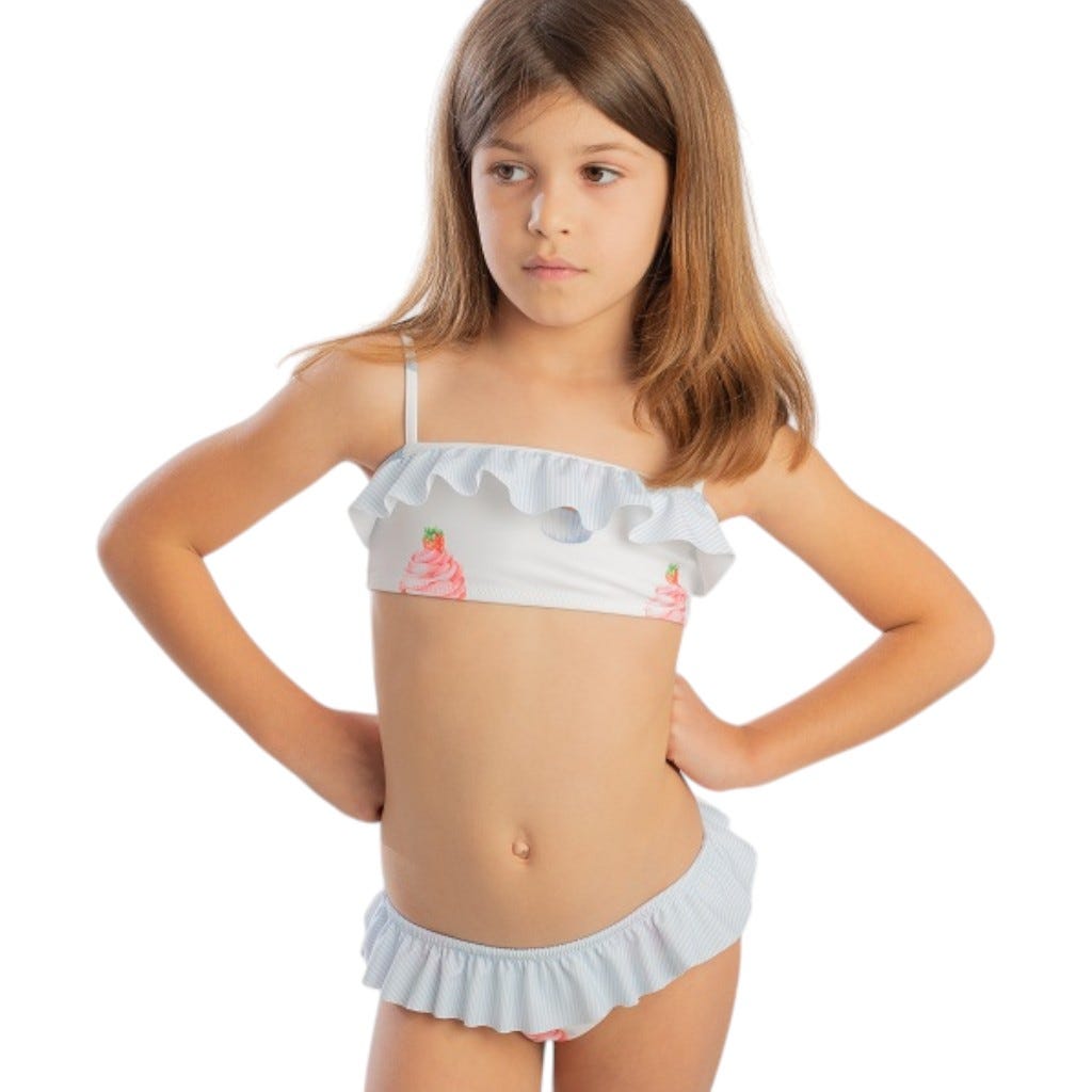 Traje D/ Baño.   Nina. 8/10