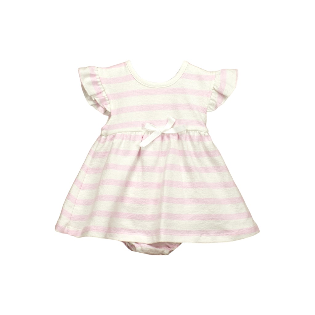 Vestido De Niña Con Cobertor De Pañal Talla 9 Meses