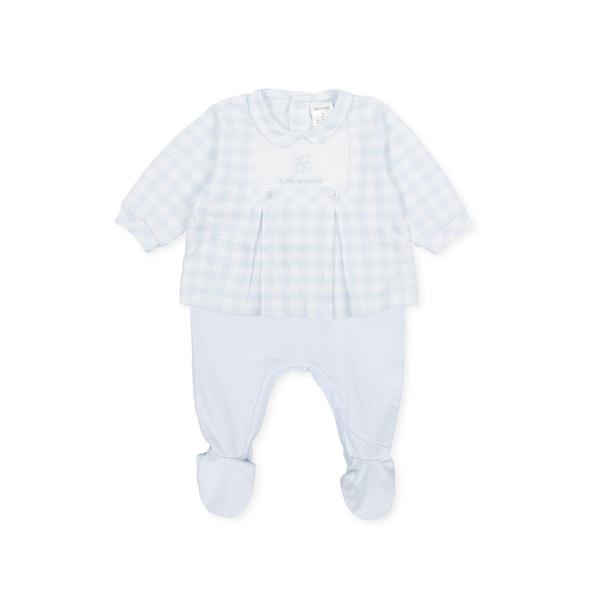 Pijama.Bebe Nino S/2Pzas. 9M.Azul