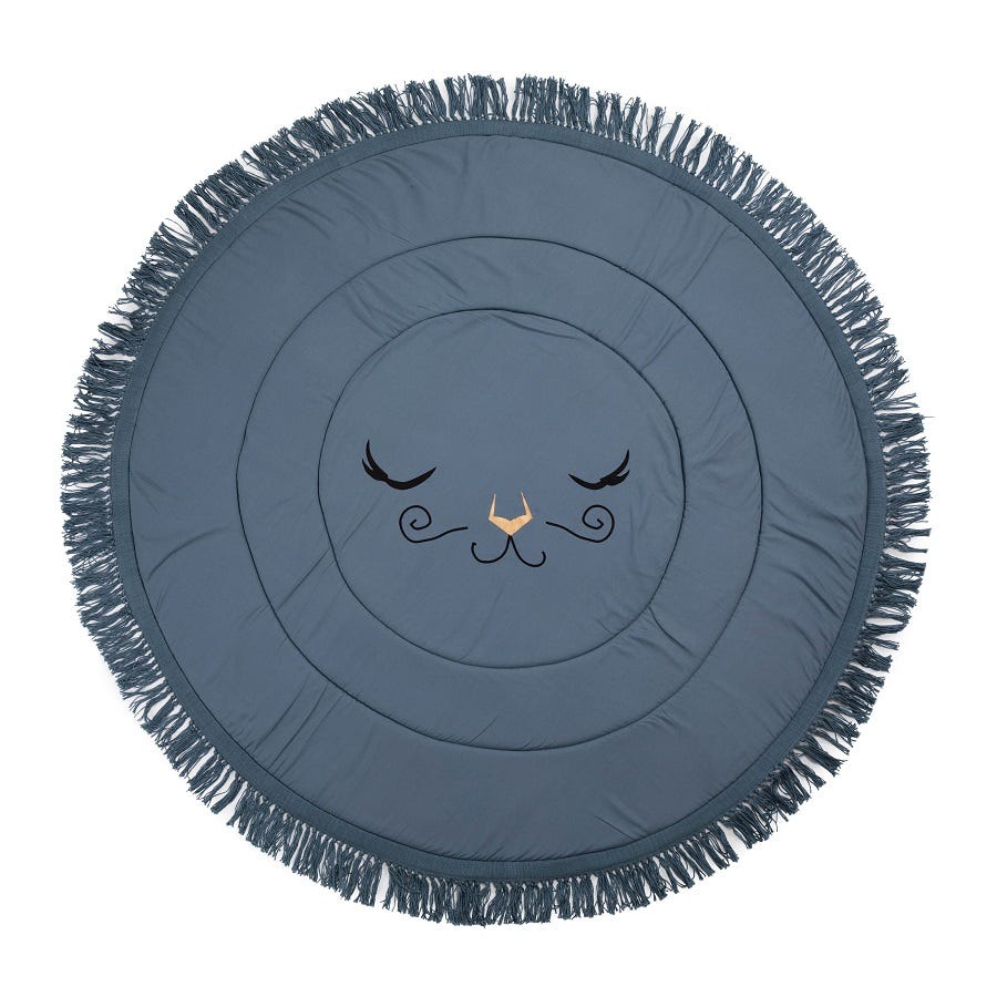 Alfombra De Juegos Redonda Con Flecos Elodie Details