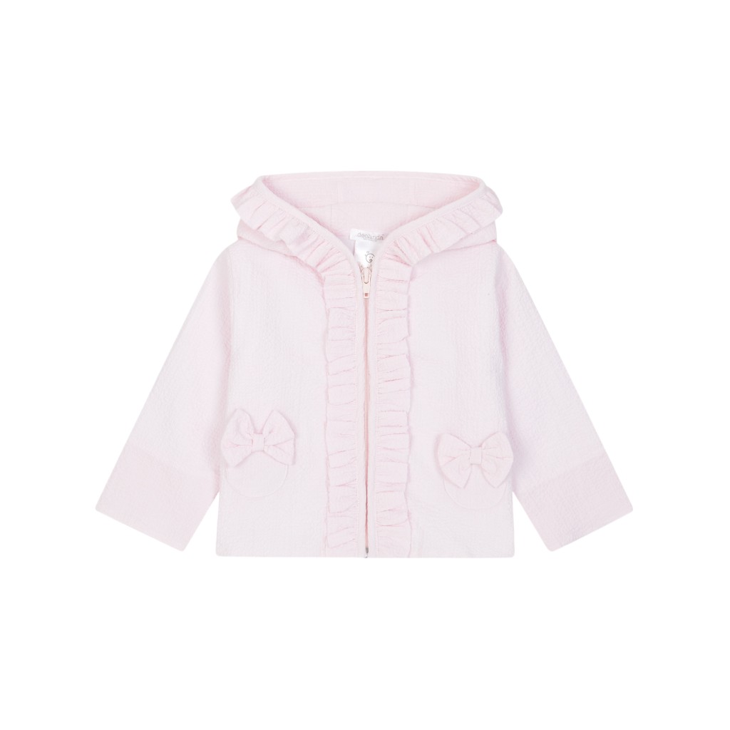 Chaqueta de bebé rosa talla 5 Años