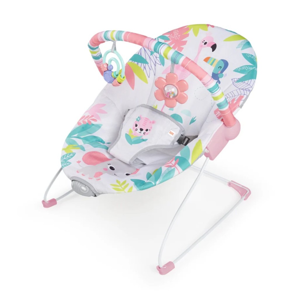 Silla Mecedora De Bebe Con Flamingo
