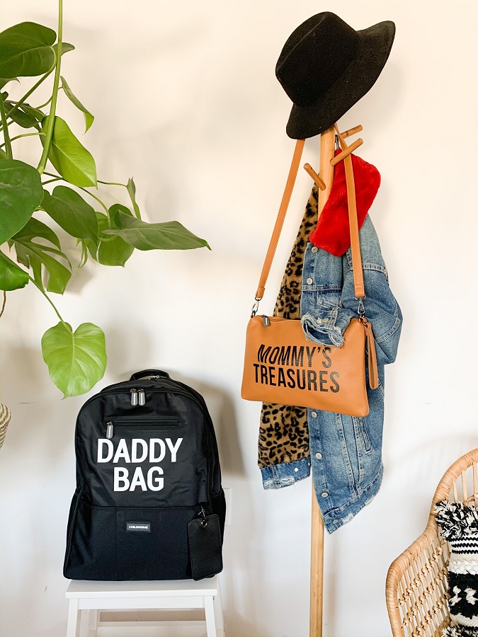 Childhome Daddy Bag Care Backpack - Black 