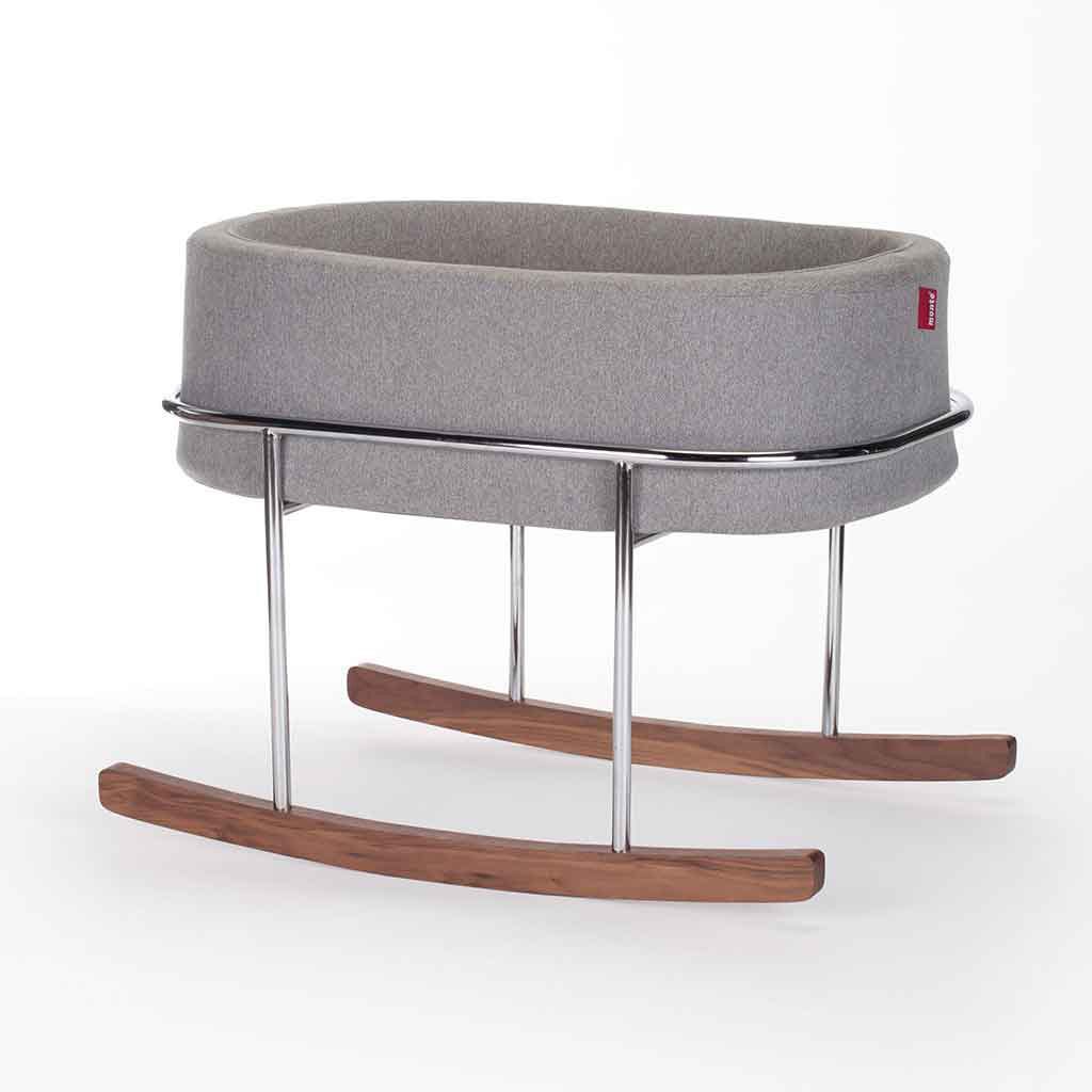 Cesta Moderna Rockwell Moisés Color Gris