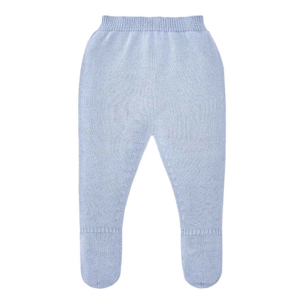 Leggins De Bebé Azul De 3 Meses Paz Rodriguez