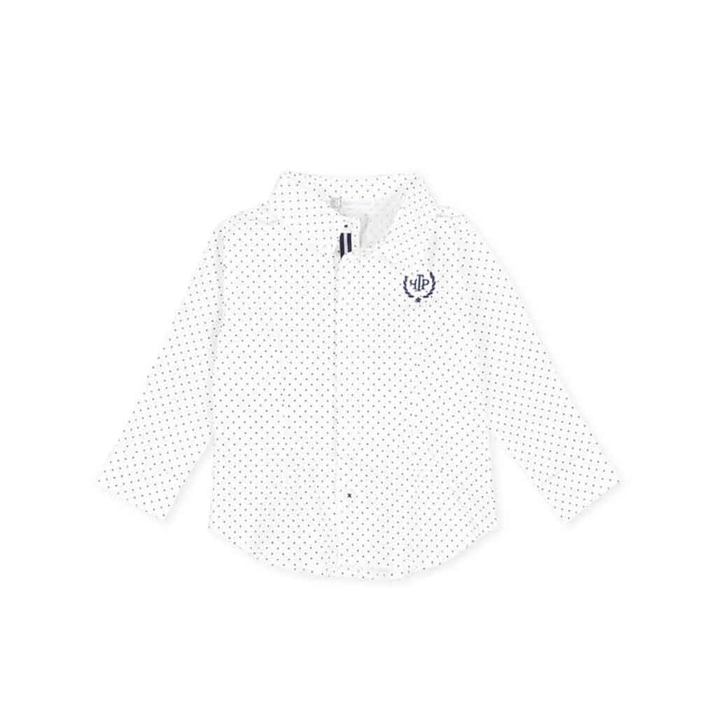 Camisa Atlantic Blue 18 Meses Tutto Piccolo