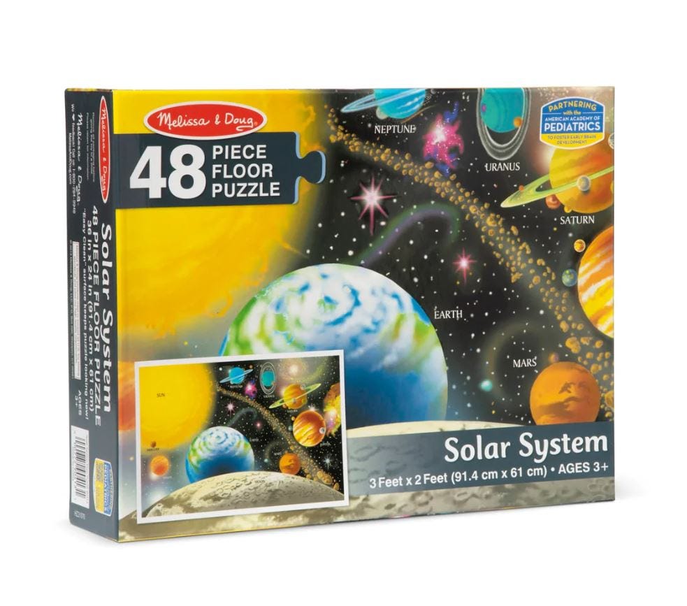 Rompecabezas Solar System 48Pzs Melissa & Doug