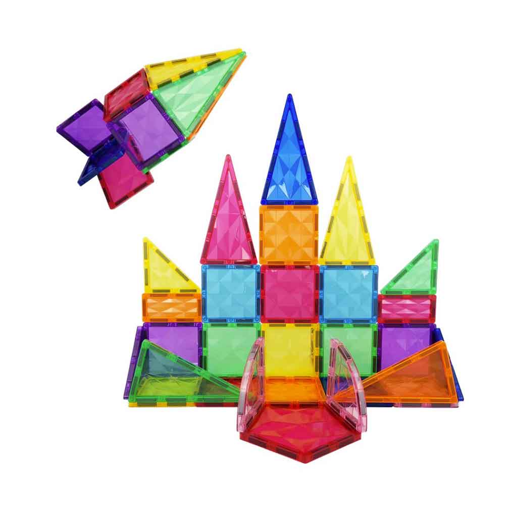 Bloques De Construcción Magnéticos 41Pcs Prism Set Picasso Tiles