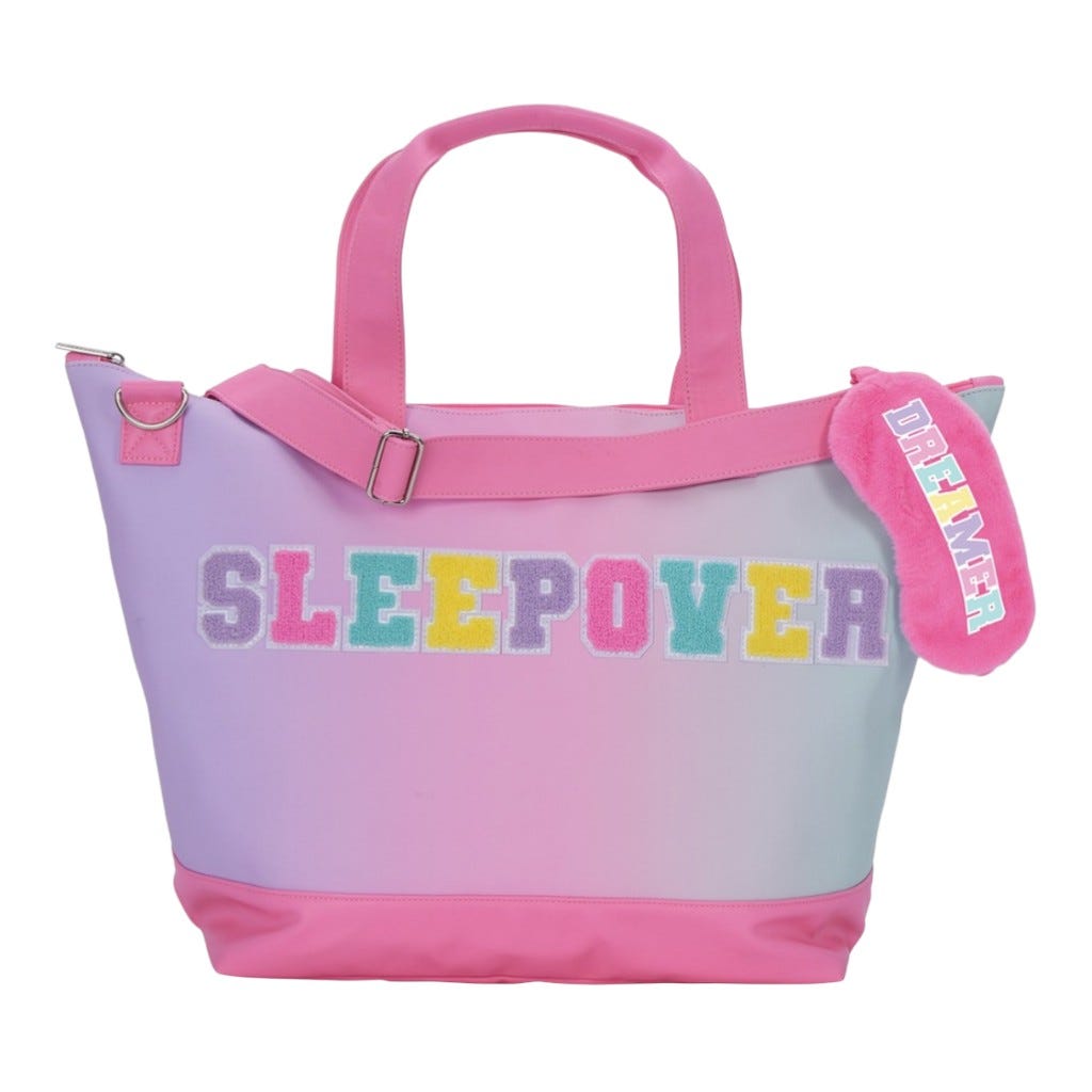 Bolso De Fin De Semana y Set De Máscara Para Ojos