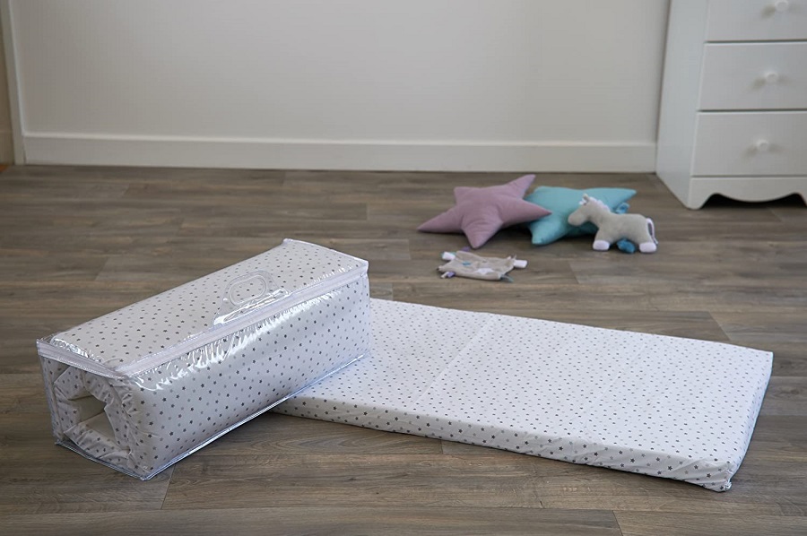 Colchon Viajero 60X120Cm Polycotton Stars Candide