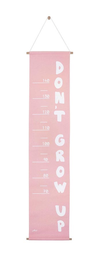 Gráfico De Crecimiento 70-140Cm Abc Blush Pink Jollein