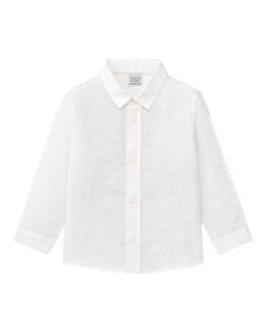 Camisa Blanca De Niño De 36 Meses Paz Rodriguez