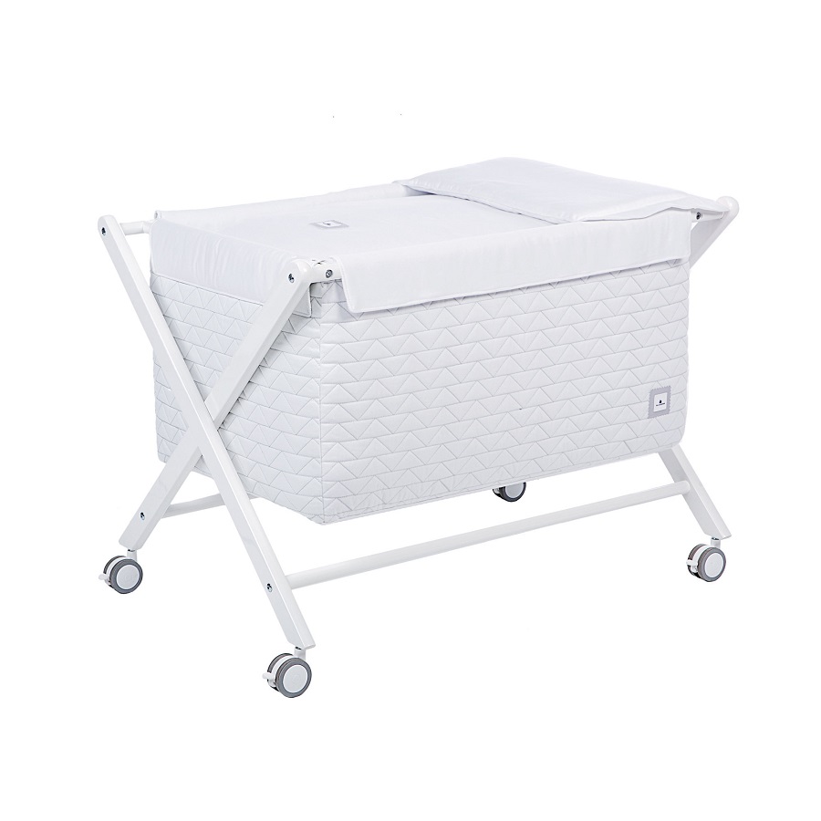 Mini Cuna Bebé De Tijera Completa Alondra