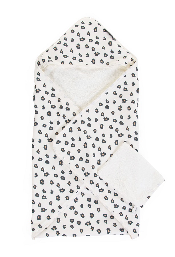 Capa De Baño Para Bebé Leopard Childhome