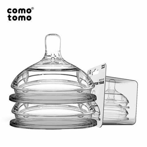 Set 2 Chupones Slow Flow De 0-3 Meses Comotomo