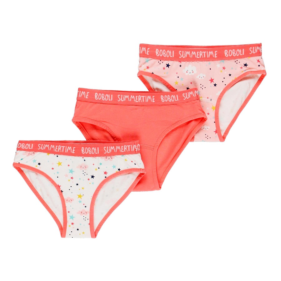 BOBOLI PANTIES PACK OF 3 SIZE 6Y