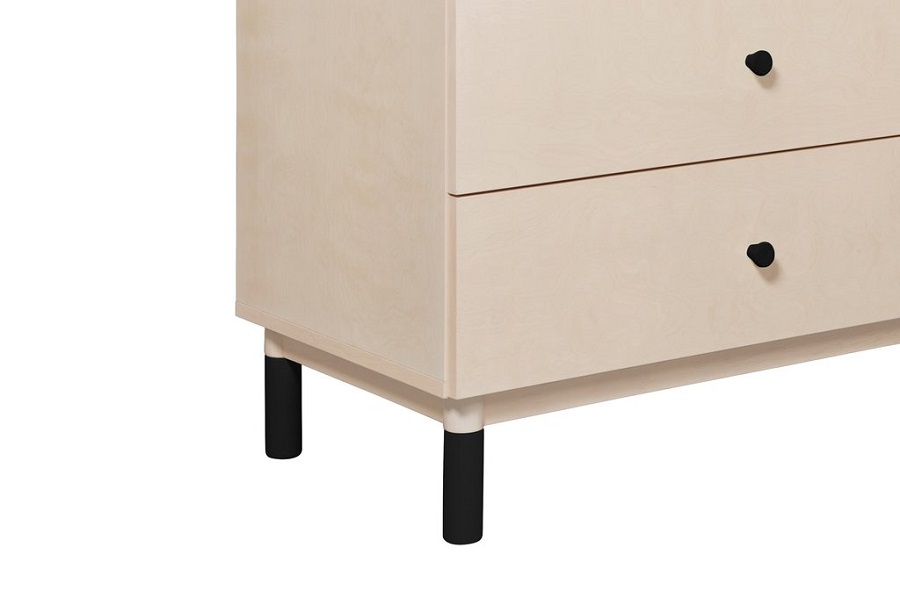 Soporte Negro Para Gavetero Cambiador Baby Letto