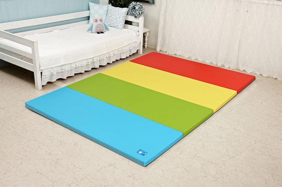 Parklon Space Folder Mat - Vivid Primary