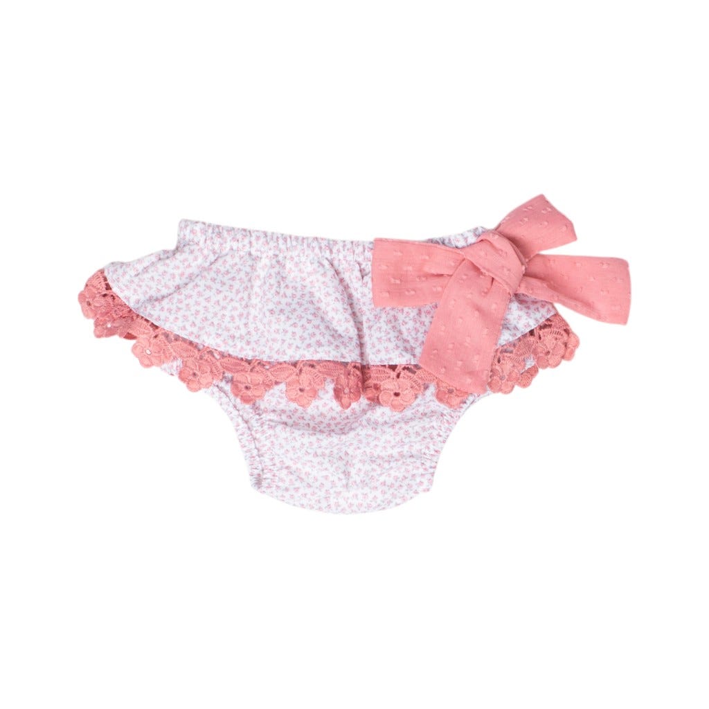 Cobertor D/Panal. Bebe Nina. Blanco. 24M