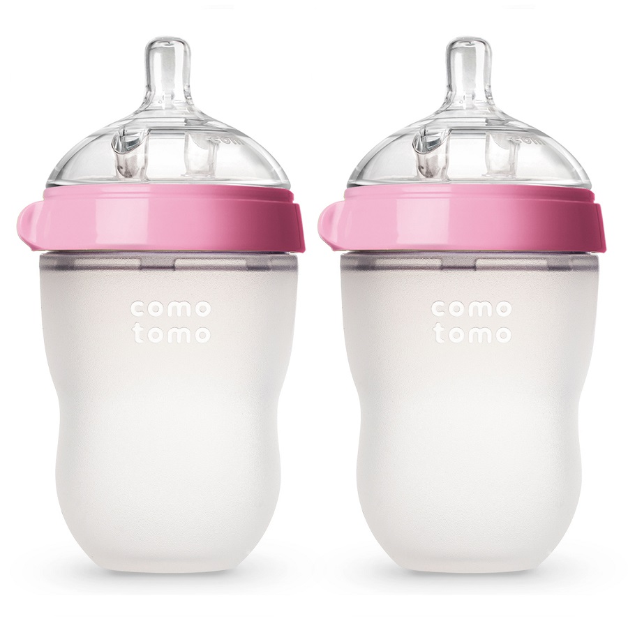 COMO TOMO BABY BOTTLE 250ML/8OZ S/2PCS
