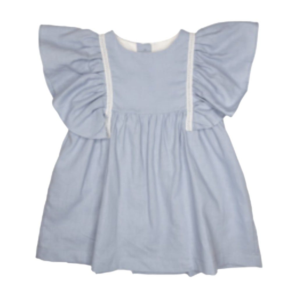 Babidu Niña Vestido Azul 8A