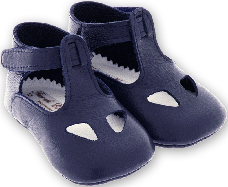 Classic Nappa Sandal. Blue 16