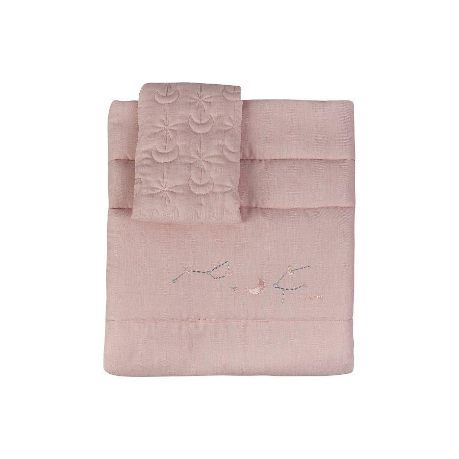 Cobertor Para Cuna Rosada For Cradle Astrid Picci