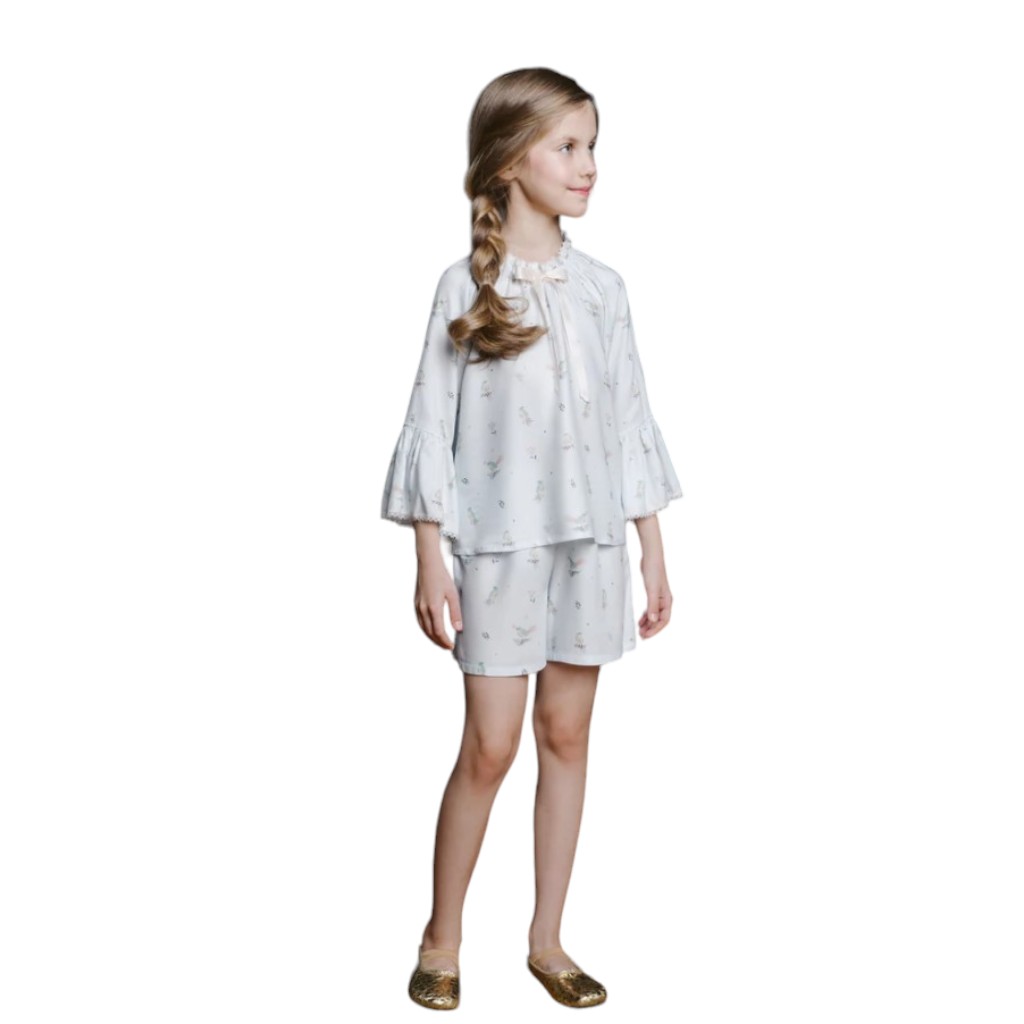 Conjunto Pijama Niña Azul 4-6