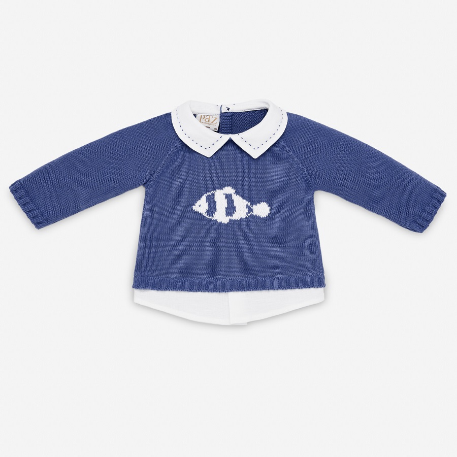 PAZ RODRIGUEZ sweater baby boy 6m