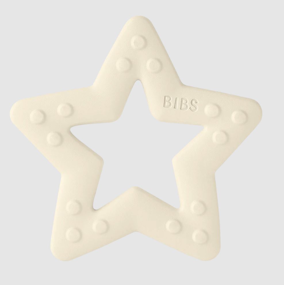 Mordedor Baby Bitie Star Ivory Bibs