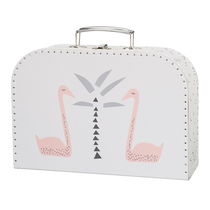Maletin Para Documentos Suitcase 2pzs Pink Swan Fresk