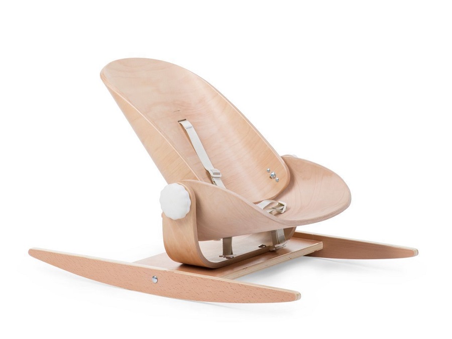 Mecedora De Madera Natural Childhome