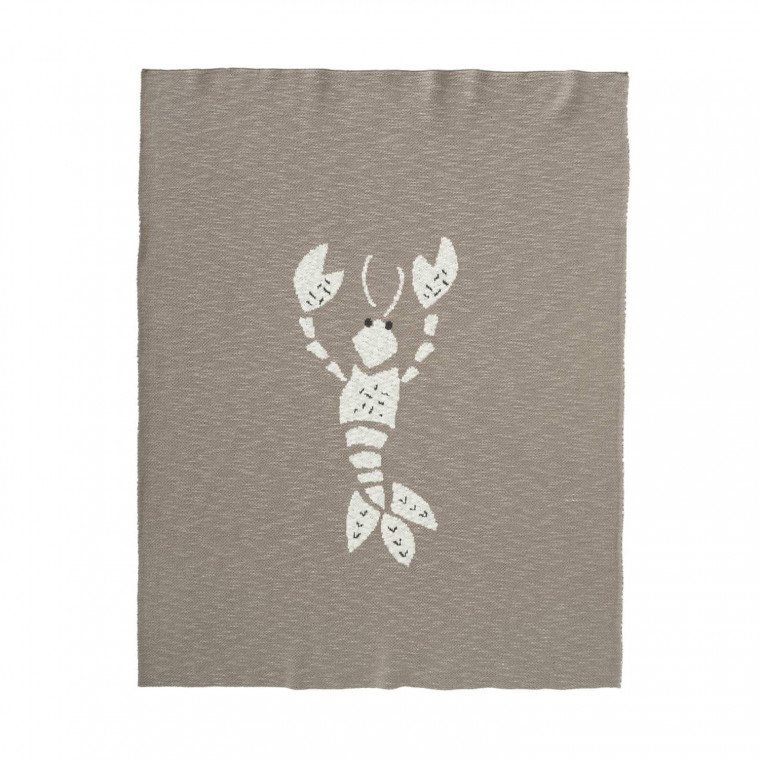 FRESK BLANKET lobster 100 X 150 CM