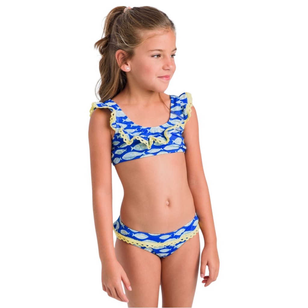 Bikini . Nina. Azul. 3A