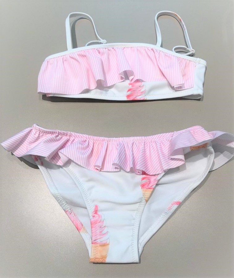 MEIA PATA BIKINI ICE CREAM 8-10Y