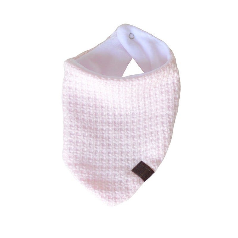 Babero Para Bebés Triangolino Rosado Bamboom