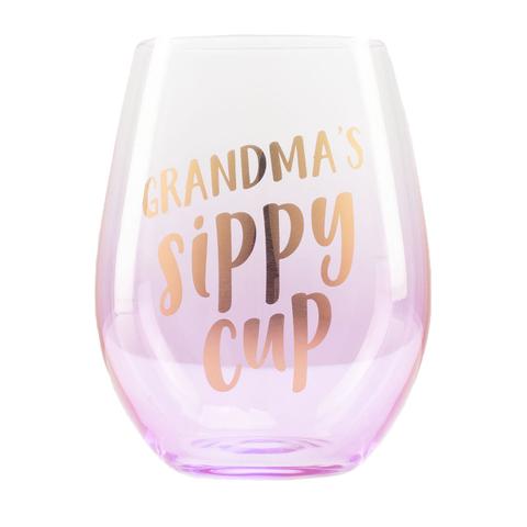 PEARHEAD GRANDMA'S SIPPY CUP WINE GLASS
