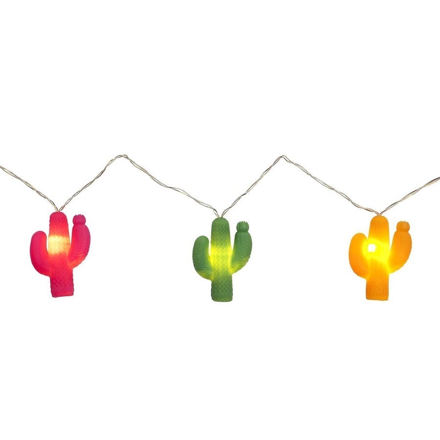 SUNNYLIFE SOFT TOUCH STRING LIGHTS CACTUS