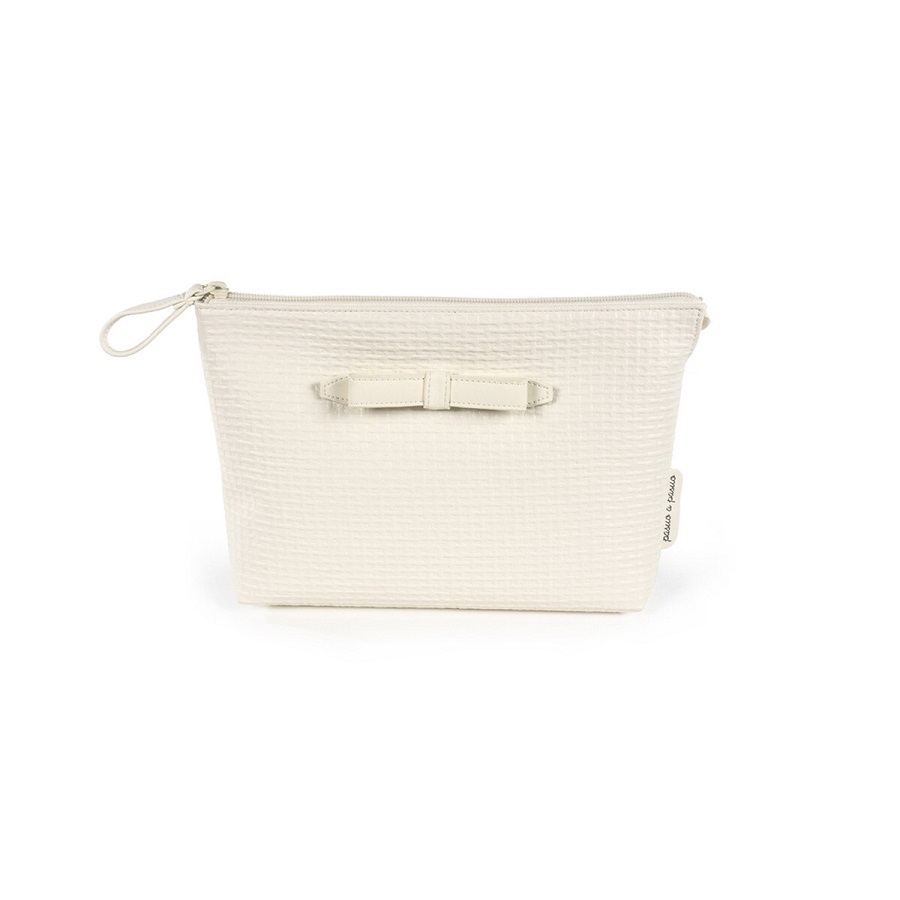 Neceser Nido Beige Faux Leather Pasito A Pasito