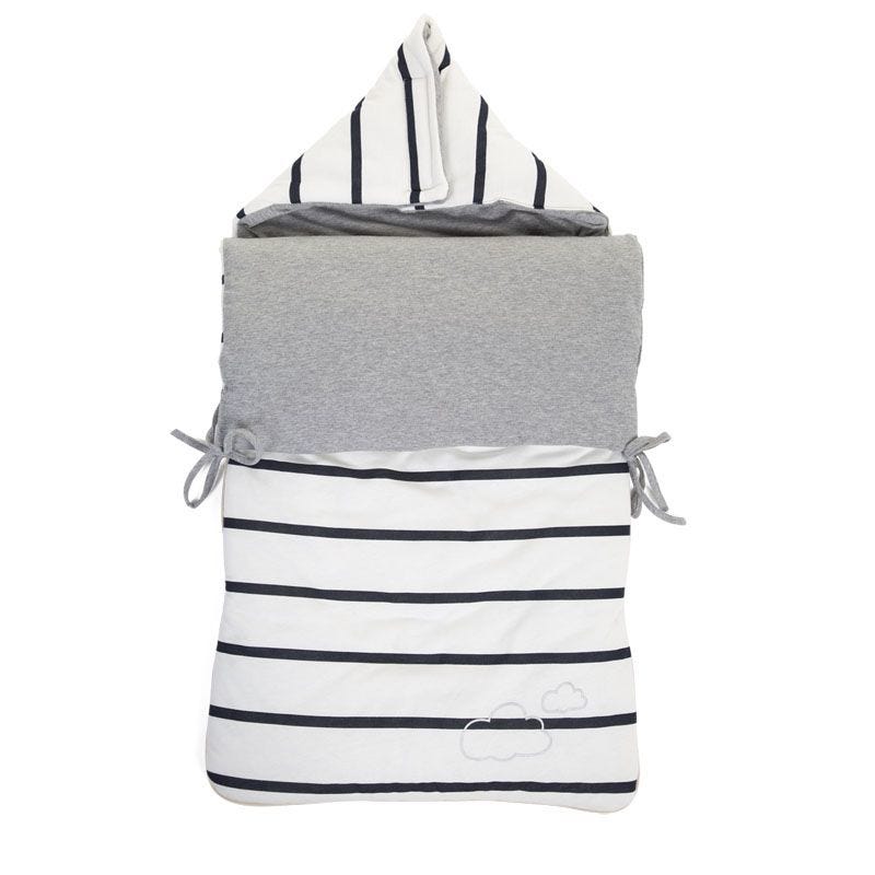 Saco Para Bebés Angel Muff 80X40 Cm Jersey Marin Childhome